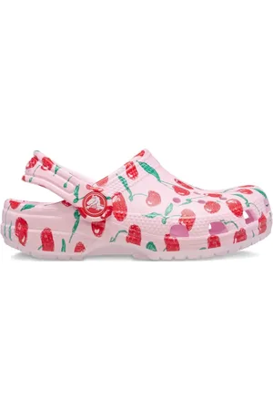 Crocs Träskor med körsbärstryck