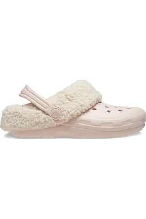 Crocs Fårskinnsfodrade tofflor