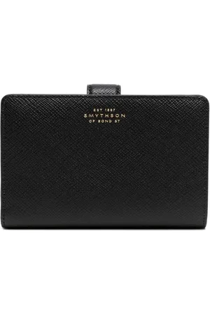 SMYTHSON Vikt plånbok i kalvskinn
