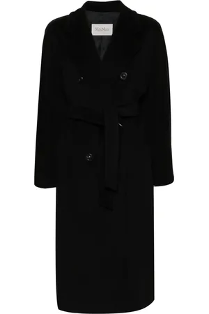 Max Mara Madame ullkappa med bälte