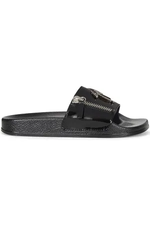 Giuseppe Zanotti Brett tofflor med dragkedja