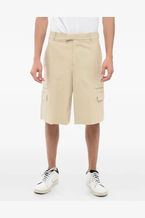 Alexander McQueen Finshorts med fickor med lock