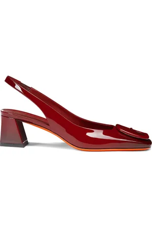 santoni Pumps i lackat läder 50 mm