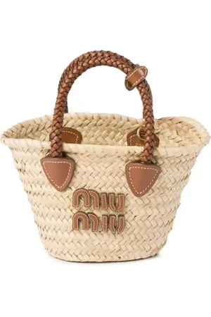 Miu Miu Totebag med logotyp