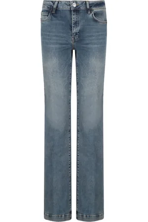 Caractere Jeans med logotypmärke