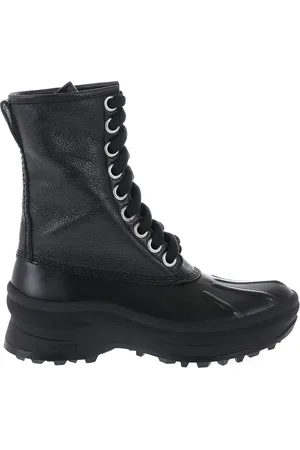 Jil Sander Leather combat boots