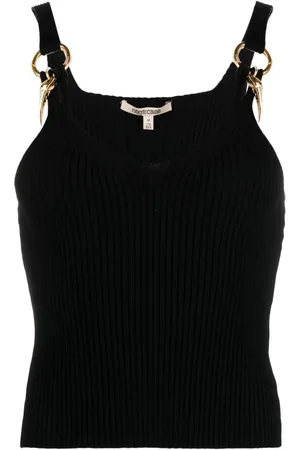 Roberto Cavalli Ribbstickat linne