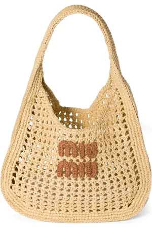 Miu Miu Flätad totebag