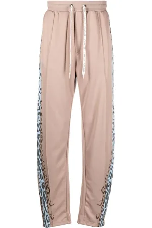Roberto Cavalli Leopardmönstrade sweatpants
