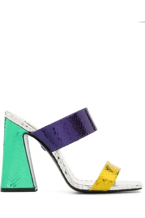 Roberto Cavalli Sandaler med ormskinnseffekt