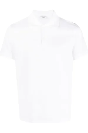 Saint Laurent Pikétröja med broderad logotyp