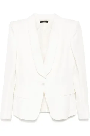Tom Ford Enkelknäppt blazer med sjalslag