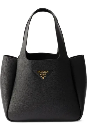 Prada Liten totebag i skinn