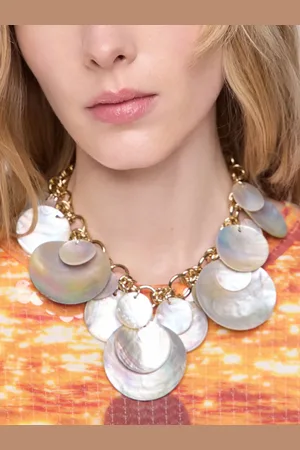 Paco rabanne Halsband med snäcka
