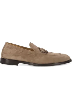 Brunello Cucinelli Loafers i mocka