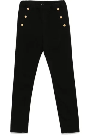 Balmain Byxor med logotypknapp