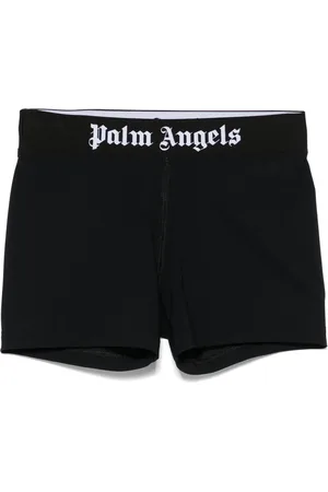 Palm Angels Träningsshorts med logotyp
