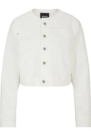 HUGO BOSS Jeansjacka med logotyp