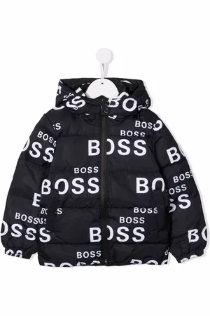 HUGO BOSS Puffjacka med logotyp