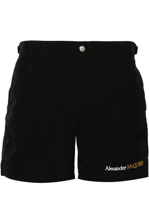 Alexander McQueen Badbyxor med broderad logotyp