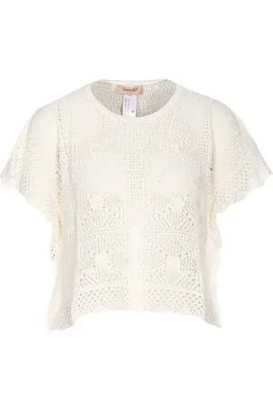 Twin-Set Virkad topp