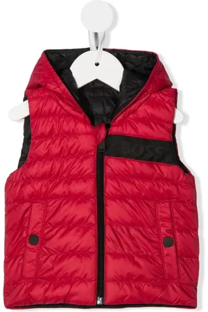 HUGO BOSS Quiltad väst med huva