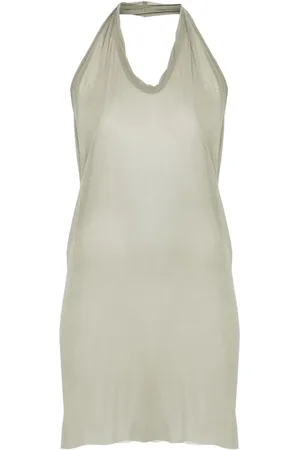Rick Owens Linne med halterneck