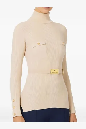 Elisabetta Franchi Tröja med bälte