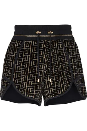Balmain Löparshorts med monogram