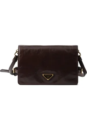Prada Axelväska i läder