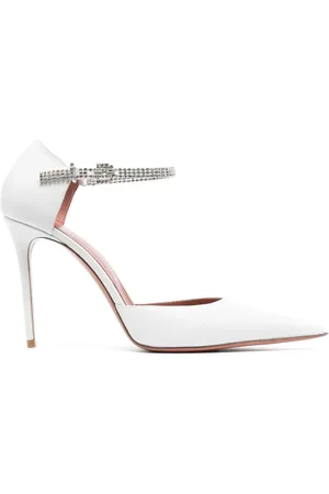 Amina Muaddi Ursina pumps med spetsig tå 95 mm