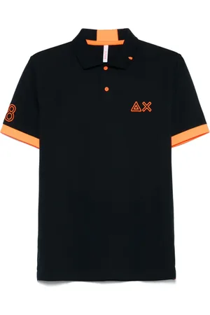 sun68 Pikétröja med broderad logotyp