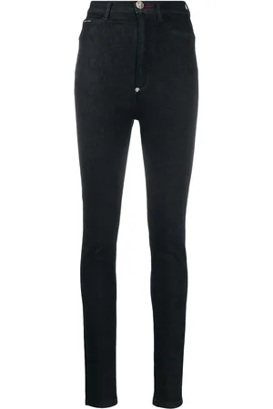 Philipp Plein Jeggings med hög midja