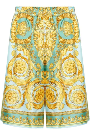 VERSACE Badshorts med tryck
