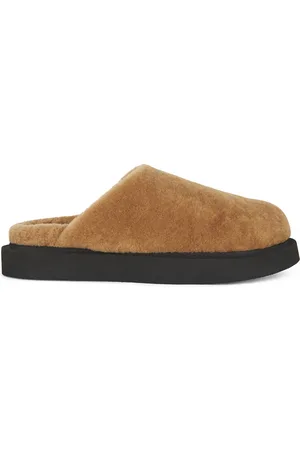Giuseppe Zanotti Wynter fårskinnstofflor