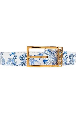 VERSACE Coral Theatre bälte med tryck