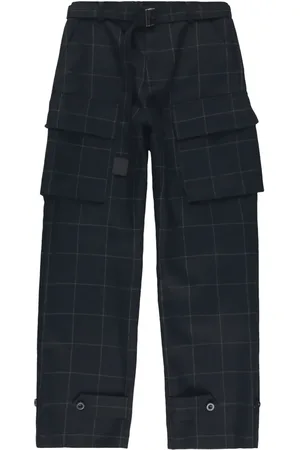 SACAI Windowpane byxor