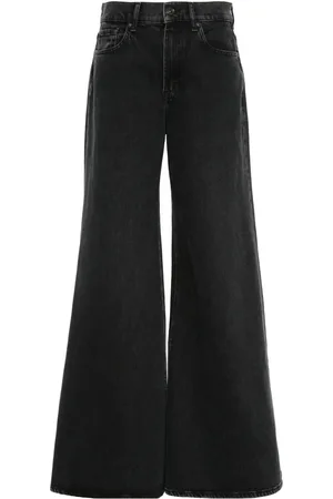 7 for all Mankind Willow jeans med vida ben