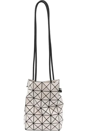 Issey Miyake Bucketbag med geometriskt mönster