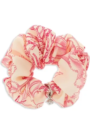 VERSACE Scrunchie i hår