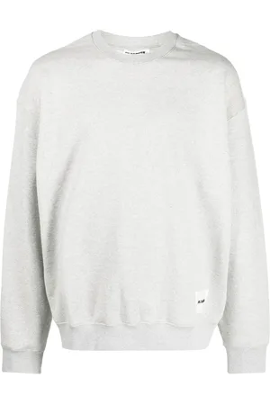 Jil Sander Sweatshirt med logotypmärke