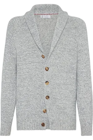 Brunello Cucinelli Kashmirkofta med knäppning