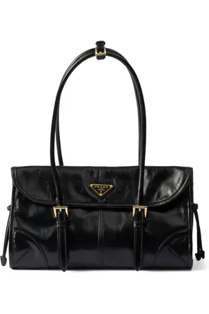 Prada Axelväska i läder