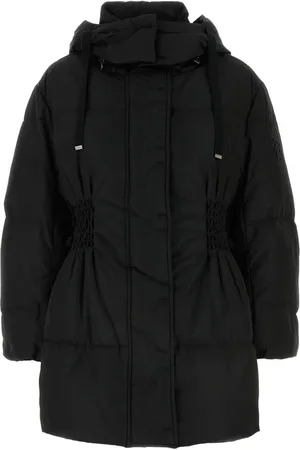 ERMANNO SCERVINO Smockad puffjacka med huva