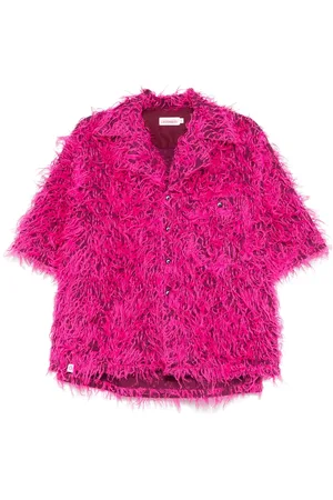 Charles Jeffrey Loverboy Shashi skjorta med fransar