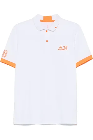 sun68 Pikétröja med broderad logotyp