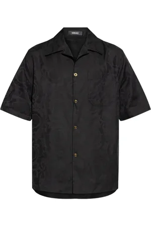 VERSACE Barockmönstrad kort skjorta