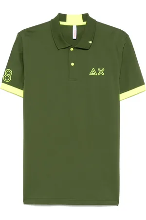sun68 Pikétröja med broderad logotyp