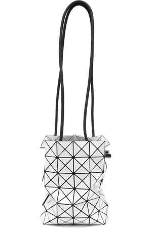 Issey Miyake Bucketbag med geometriskt mönster