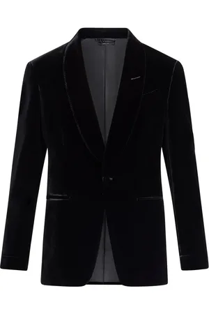 Tom Ford Enkelknäppt sammetsblazer